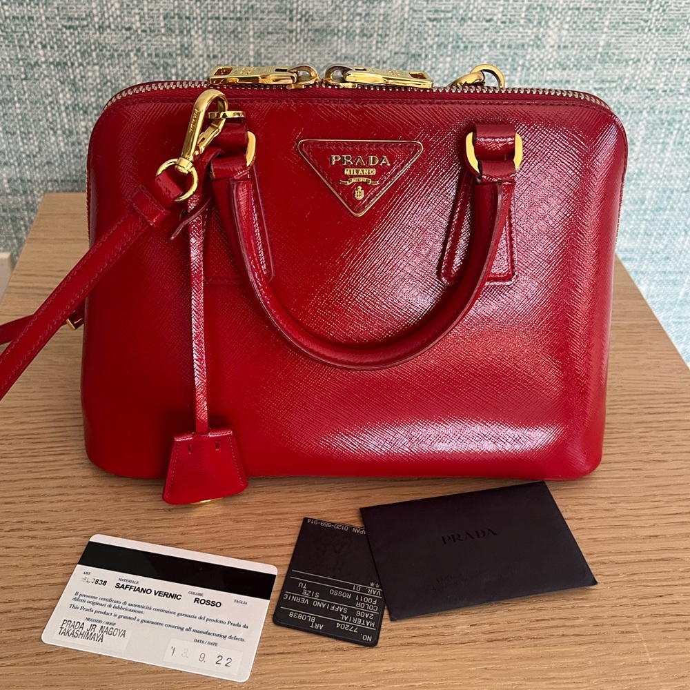 Prada red Bag